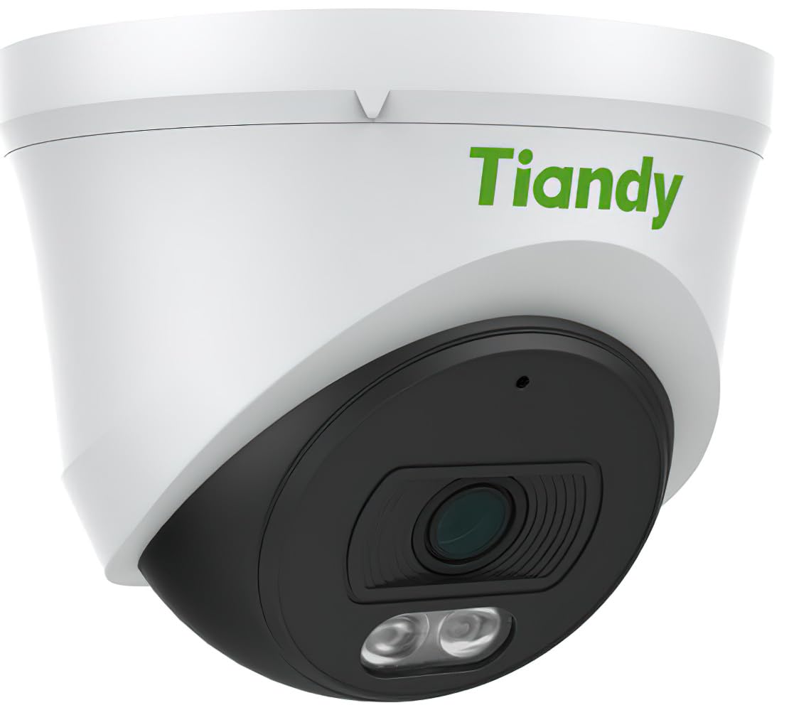 Tiandy TC-C32XN Spec: I3/E/Y/2.8mm/N/V5.0 Fixed Turret Camera; 2MP